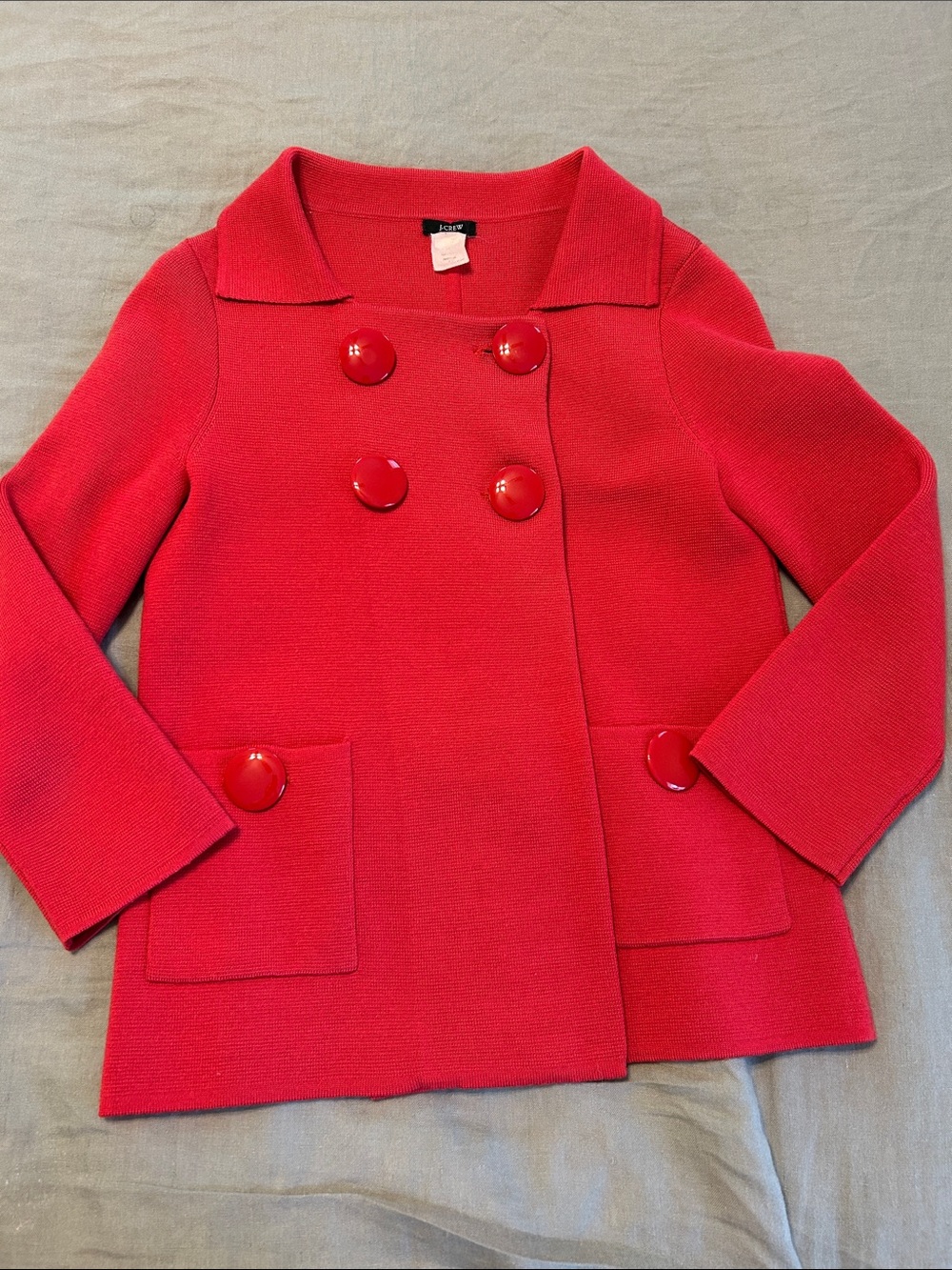 J. Crew Vintage Red Jacket